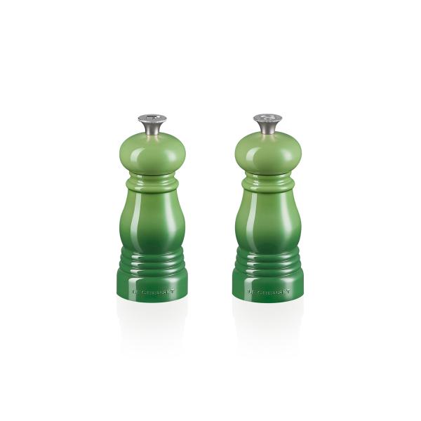 Salt- og pepperkvern sett 11 cm Bamboo Green