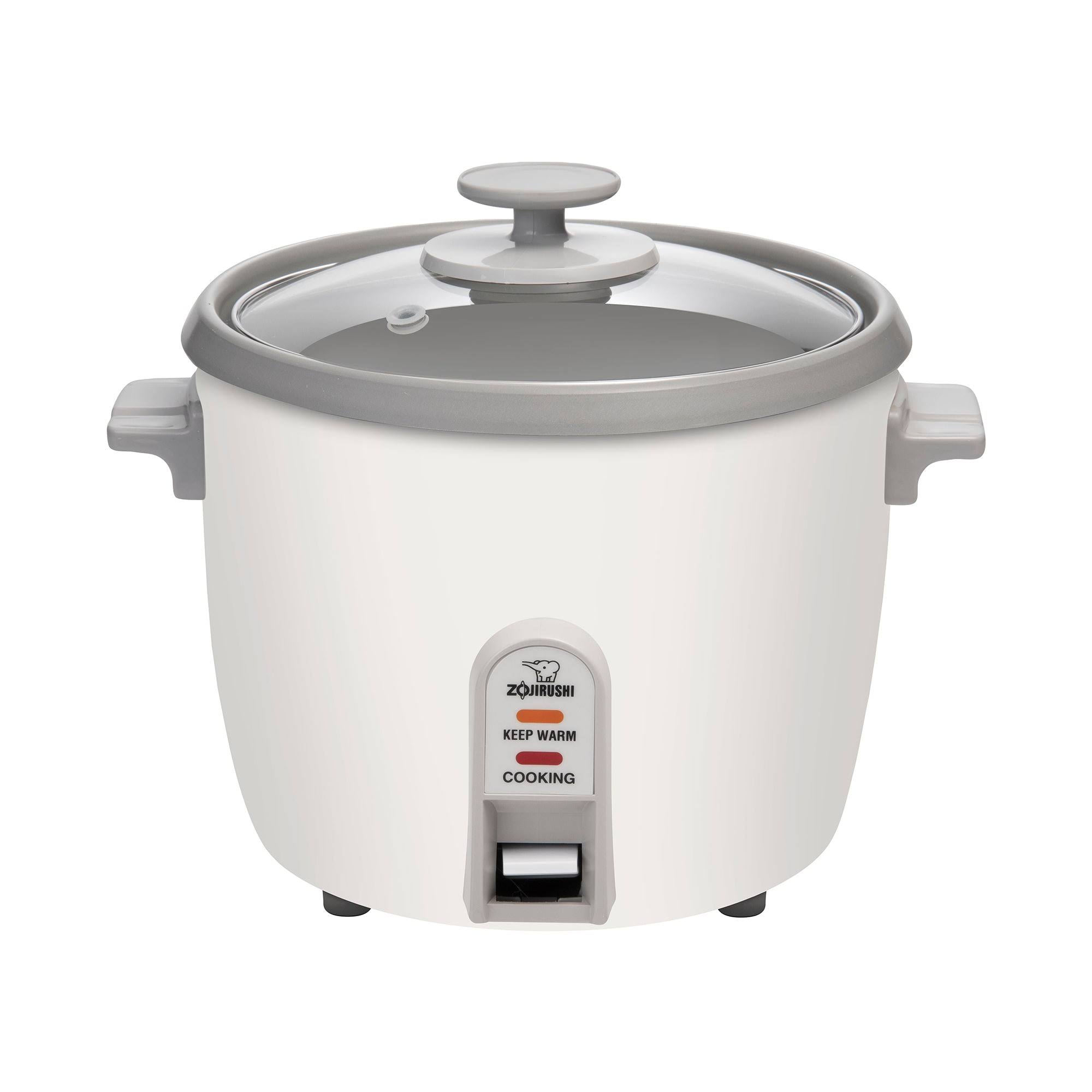 Zojirushi 6-Cup Rice Cooker & Steamer - White