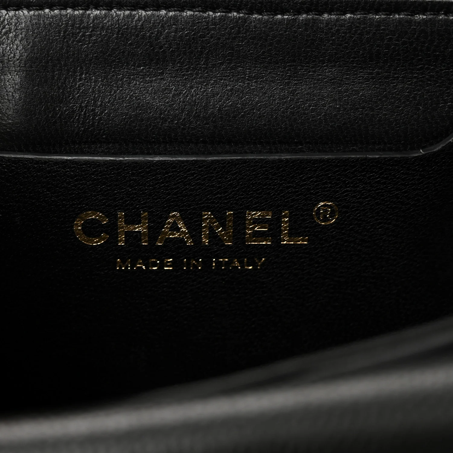 Caviar Quilted Mini Top Handle Flap Black