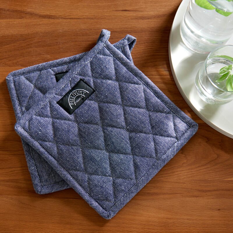 Gryteklut 22,5x22,5 cm navy