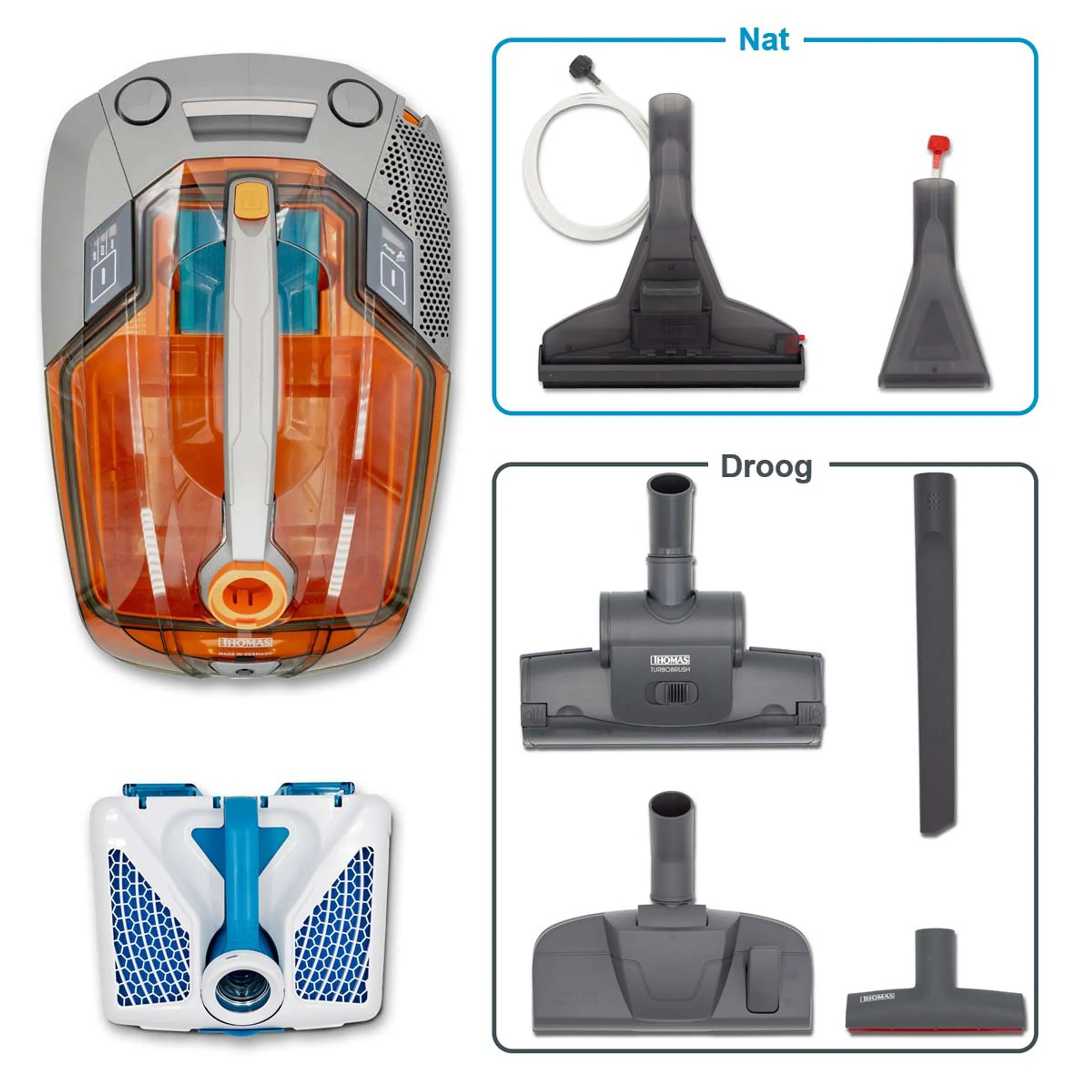 Thomas Stofzuiger zonder zak Aqua + Pet & Family PLUS