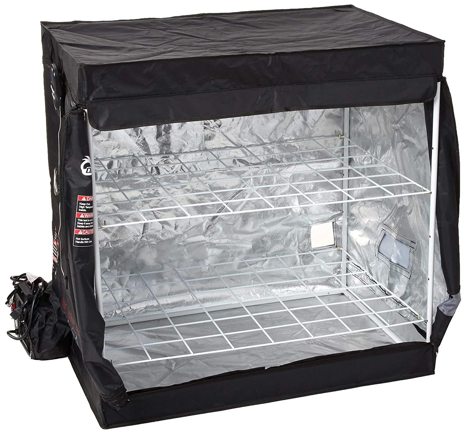 Dr. Infrared Heater Portable Bedbug Heater, 2 - Tier, 18 Cubic Ft., with Thermometer & Timer