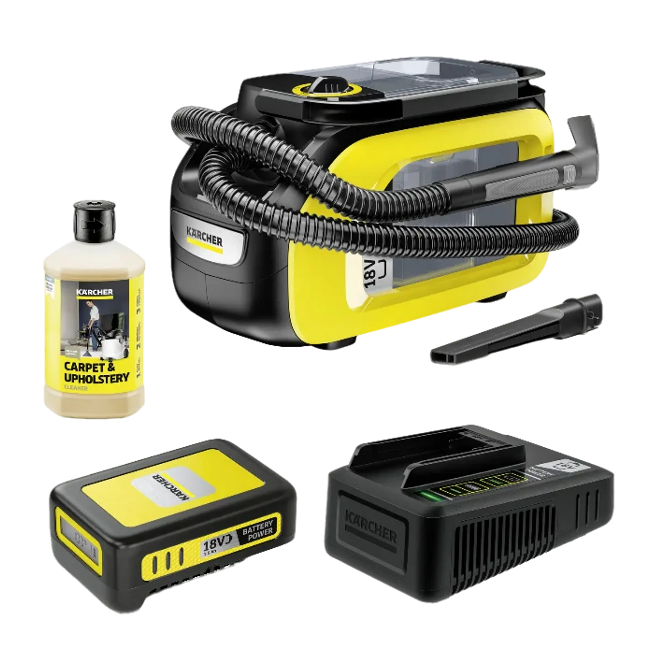 Kärcher Tapijtreiniger SE 3-18 Draadloos Compact Battery Set
