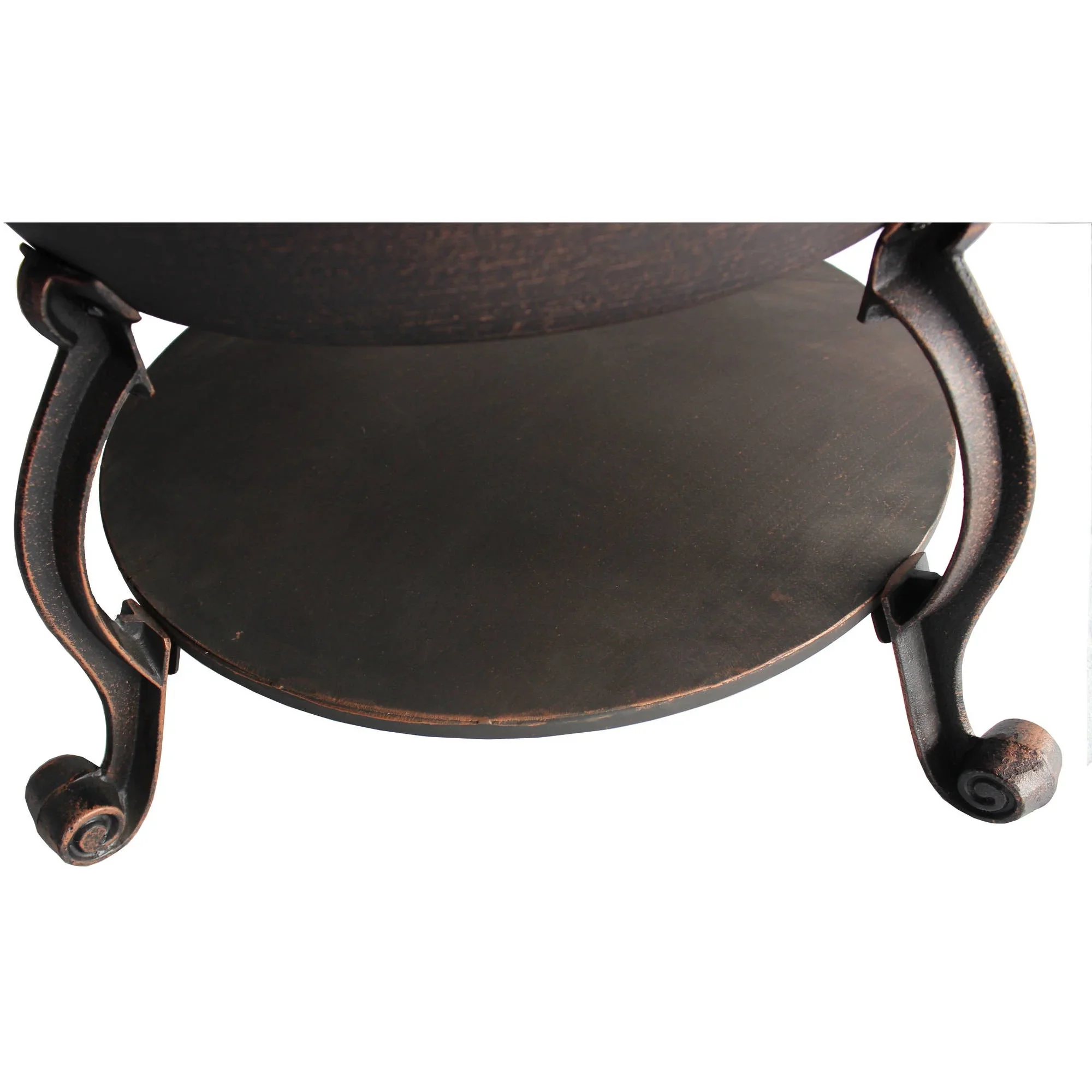 Better Homes & Gardens Wood-Burning Cast Iron Chiminea, Antique Bronze