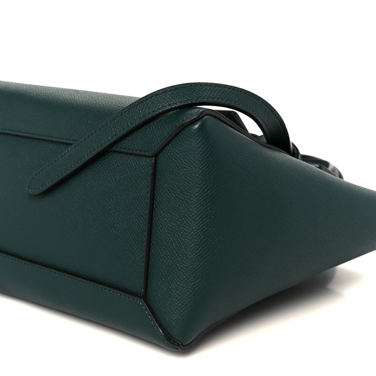 Grained Calfskin Micro Belt Bag Amazone