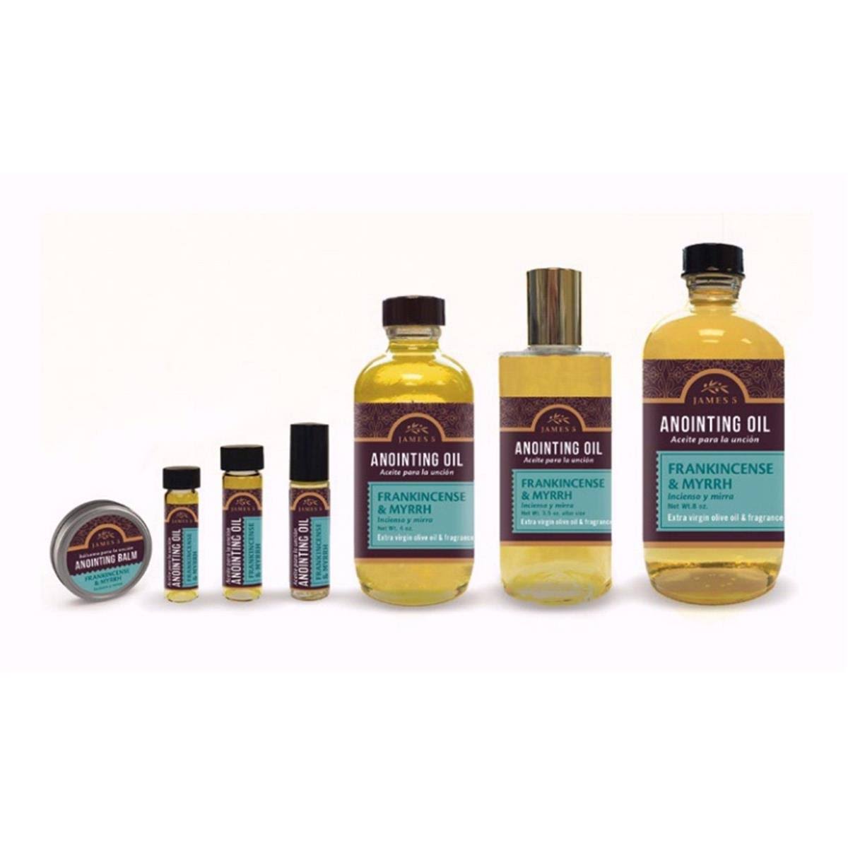 Anointing Oil - Frankincense and Myrrh (4 oz) Refill
