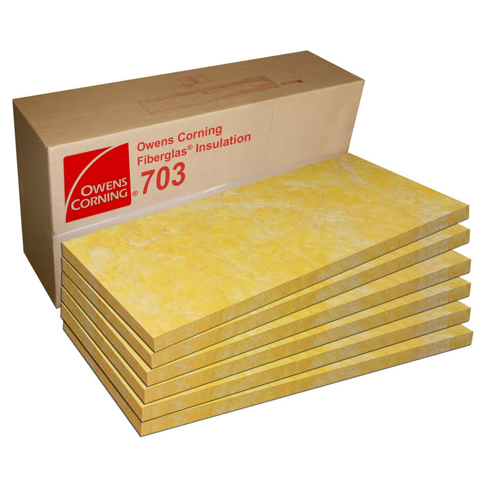 Acoustic Insulation Owens Corning 703 2 inch Pack of 6