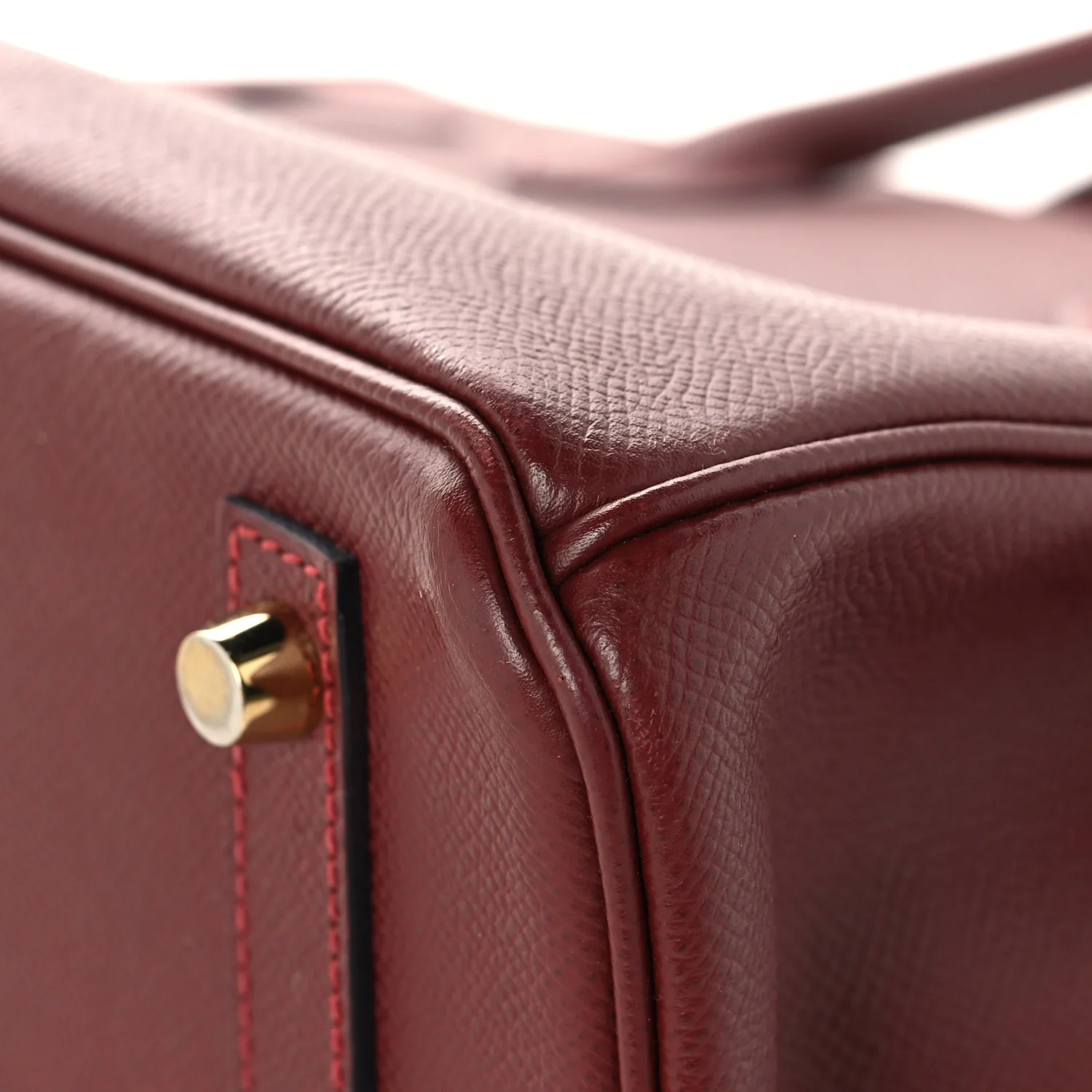 Epsom Birkin 30 Rouge H