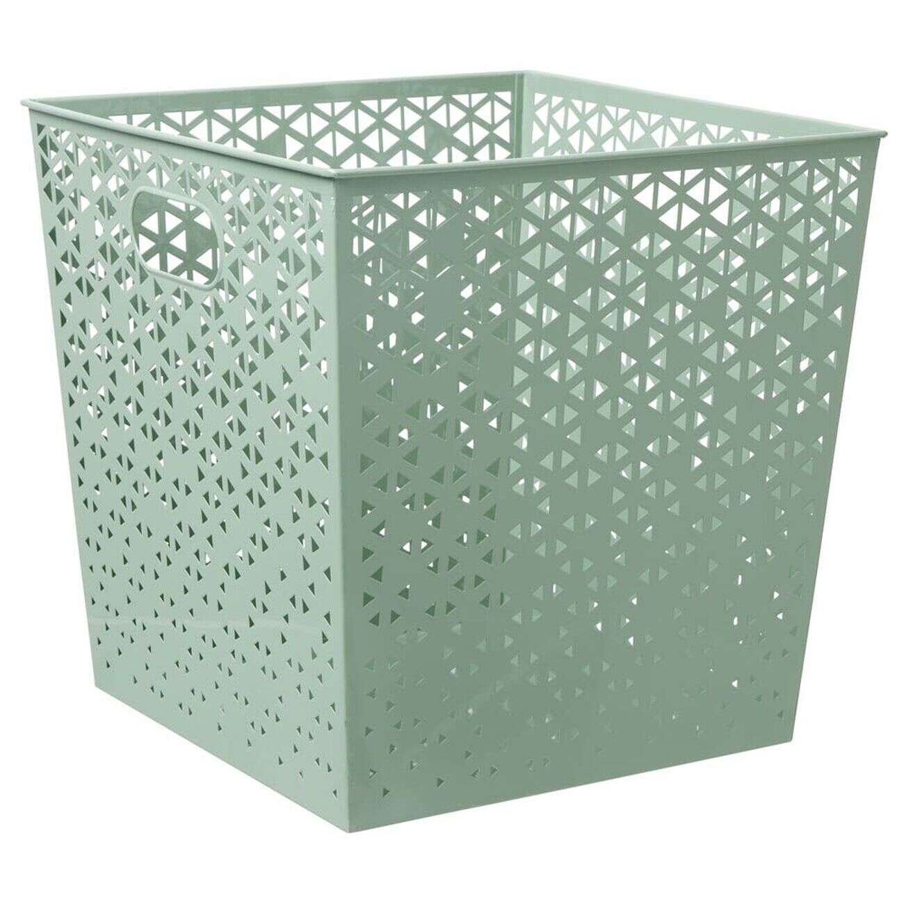 Panière Box Cube 30x30x30cm métal perforé (3 modèles)