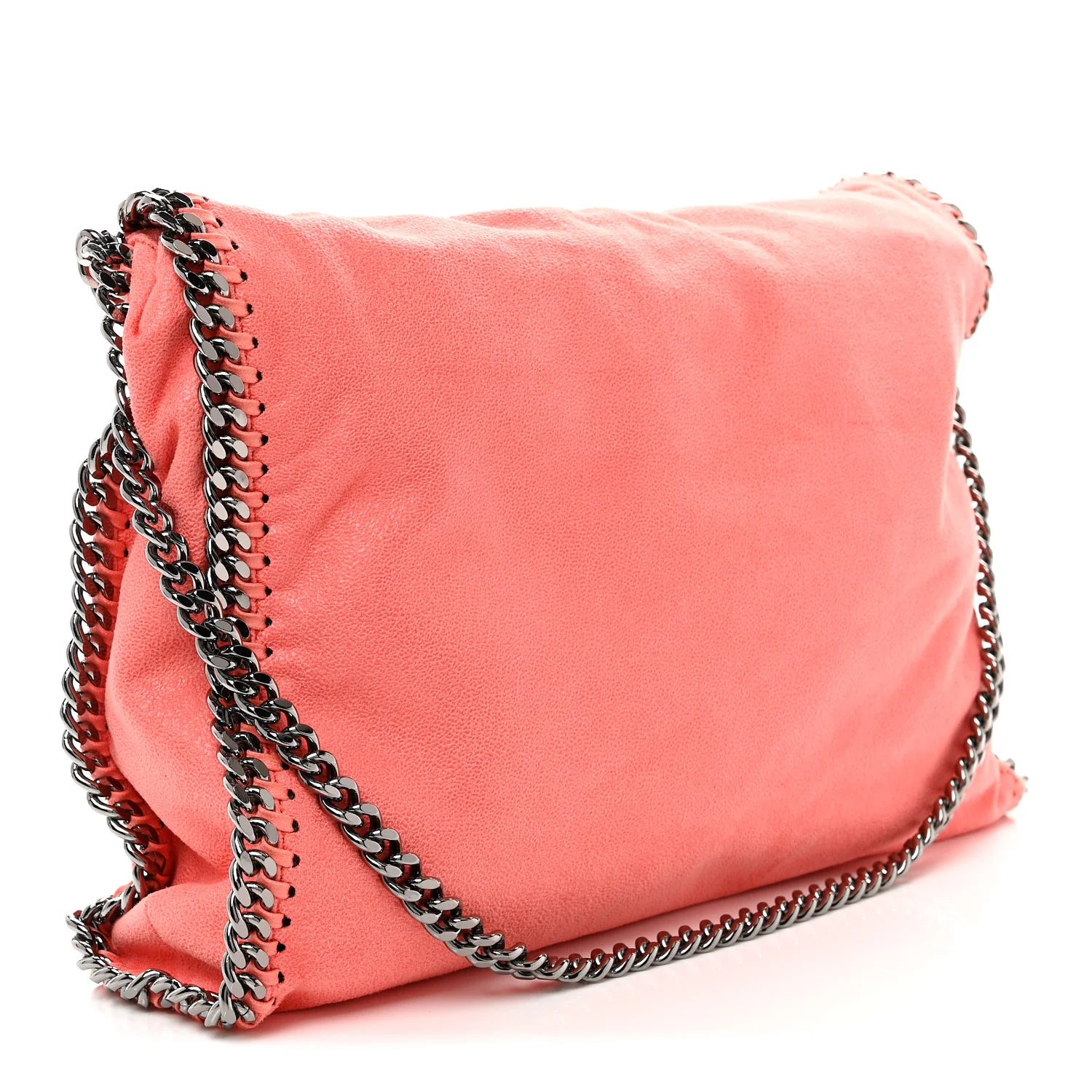 Shaggy Deer Small Falabella Tote Pink