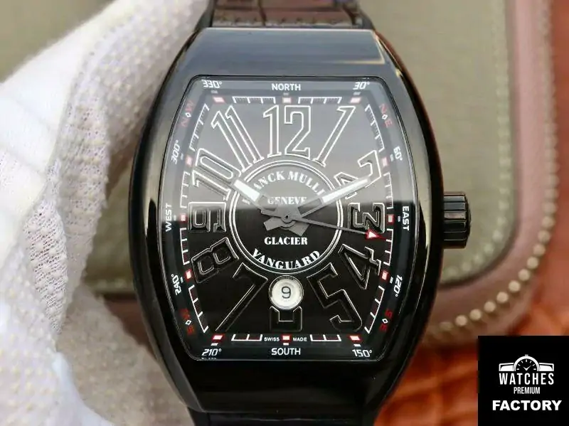 Franck Muller Vanguard V45-05 Black Dial