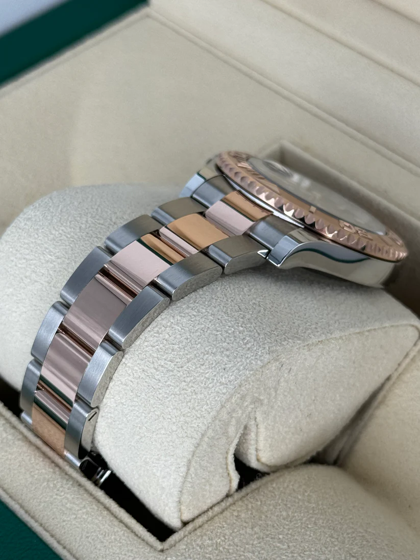 [Super Clone]RLX Yacht-Master 37mm 268621 Two-Tone Chocolate Dial