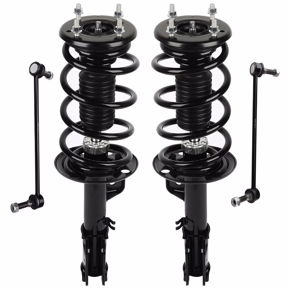 Strut Shock for 2013-2017 for Ford Explorer Front Complete Strut Spring Assembly Stabilizer Bar Link Kit 4PCS