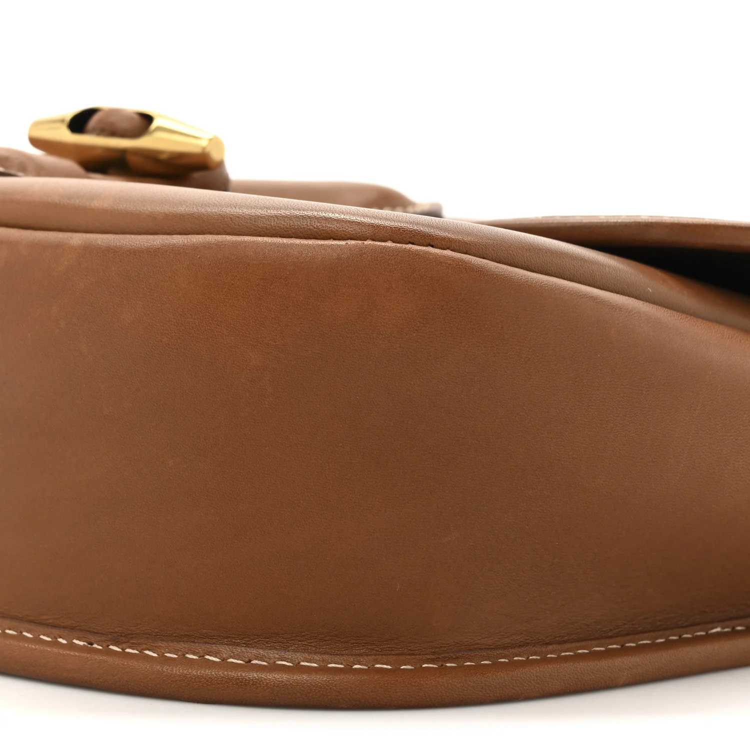 Vegetable Tanned Calfskin Le Caban Satchel Bag Brick