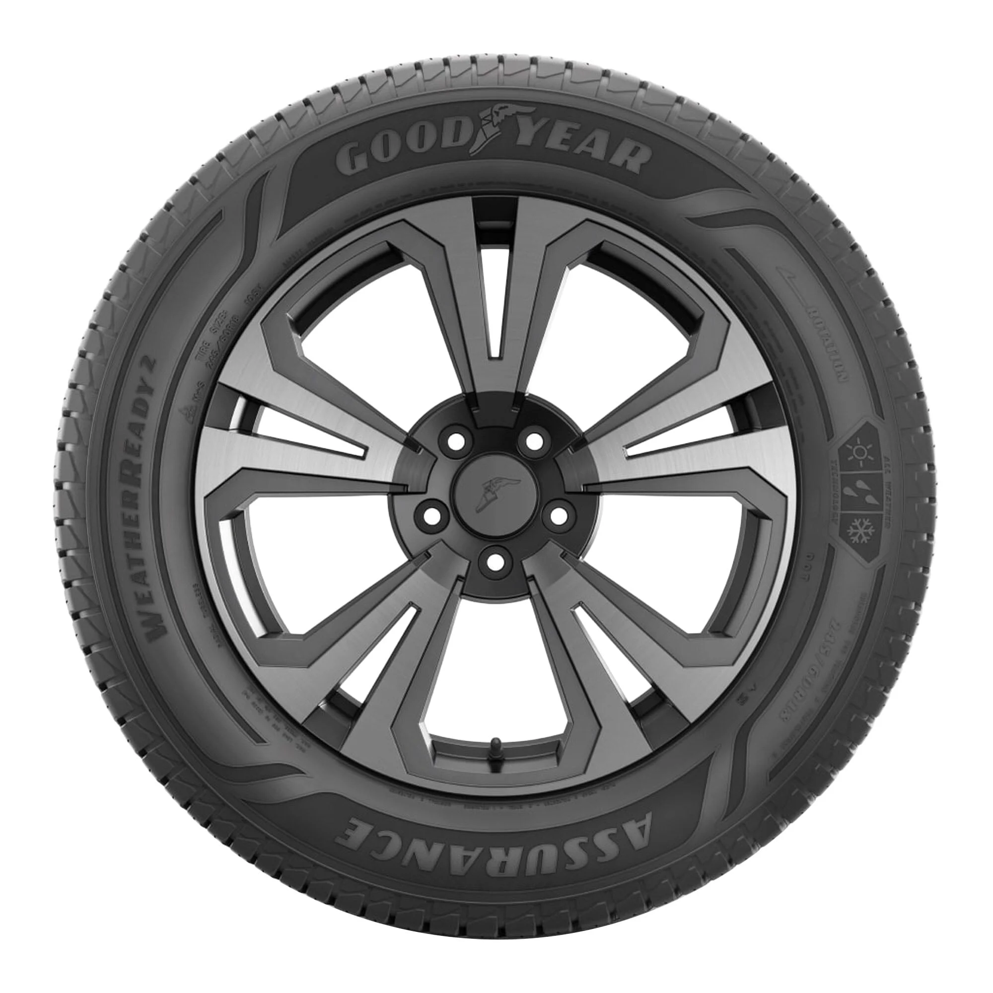 Goodyear Assurance Weatherready 2 All-Weather 225/50R17 94V Passenger Tire