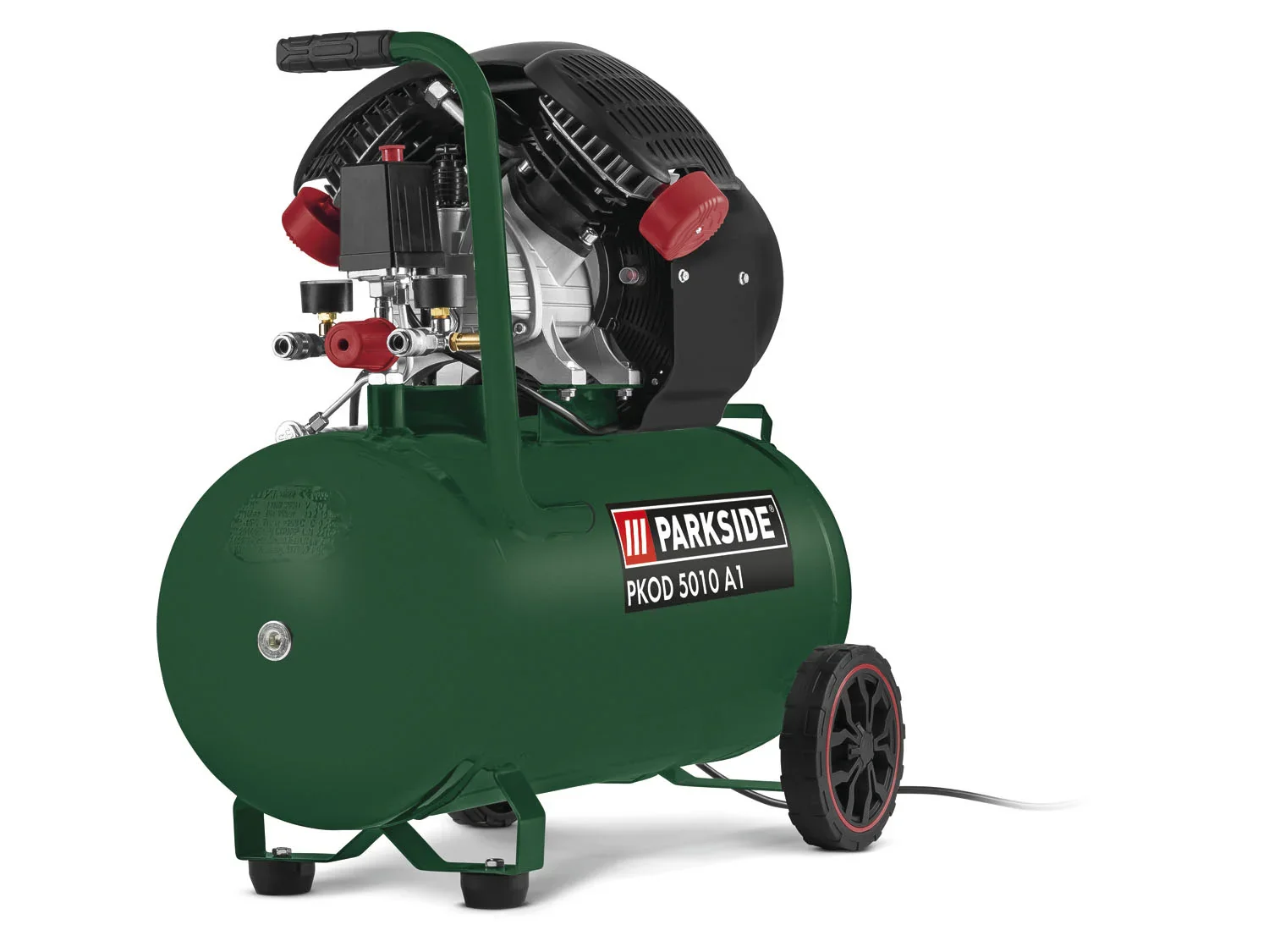 PARKSIDE Compresseur  double cylindre PKOD 5010 A1, 50 L
