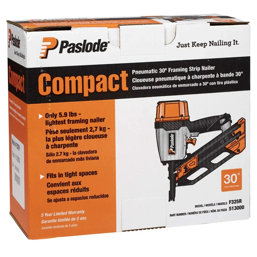 Paslode Pneumatic 30 deg. Framing Nailer