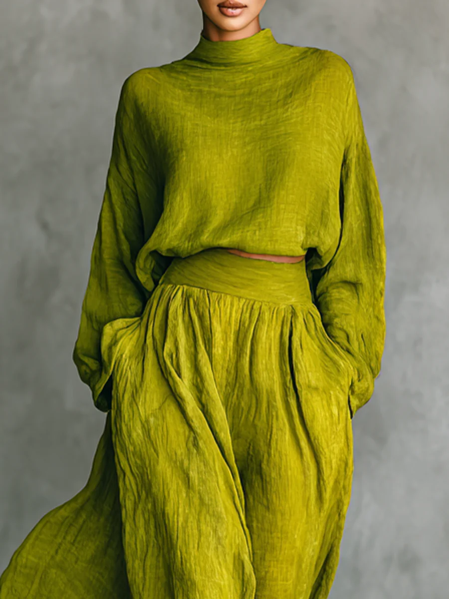 Mariela | Ensemble femme vert