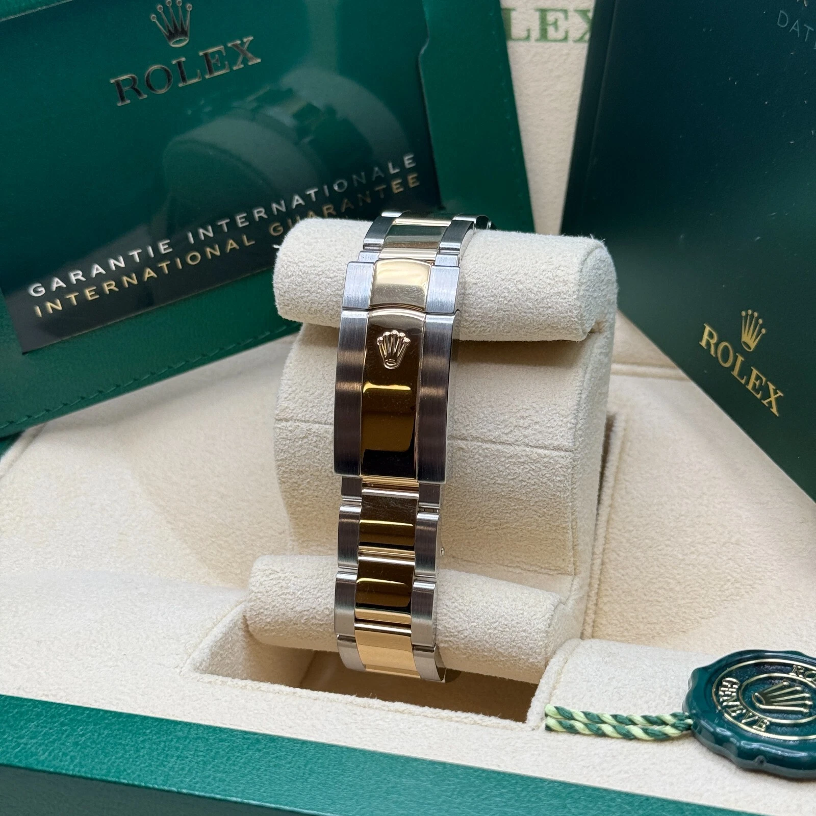 [Super Clone]RLX  Datejust 36mm 126233-0038 Golden Palm Motif 36mm Dial Oyster Bracelet Watch