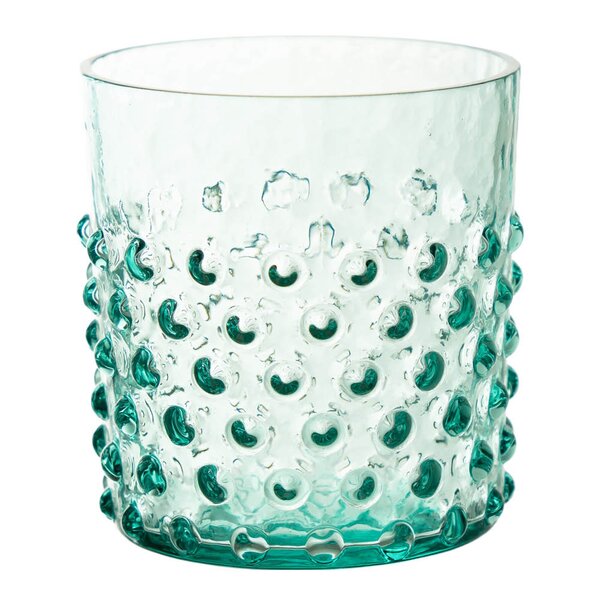 Hobnail vannglass 15 cl beryl grønn
