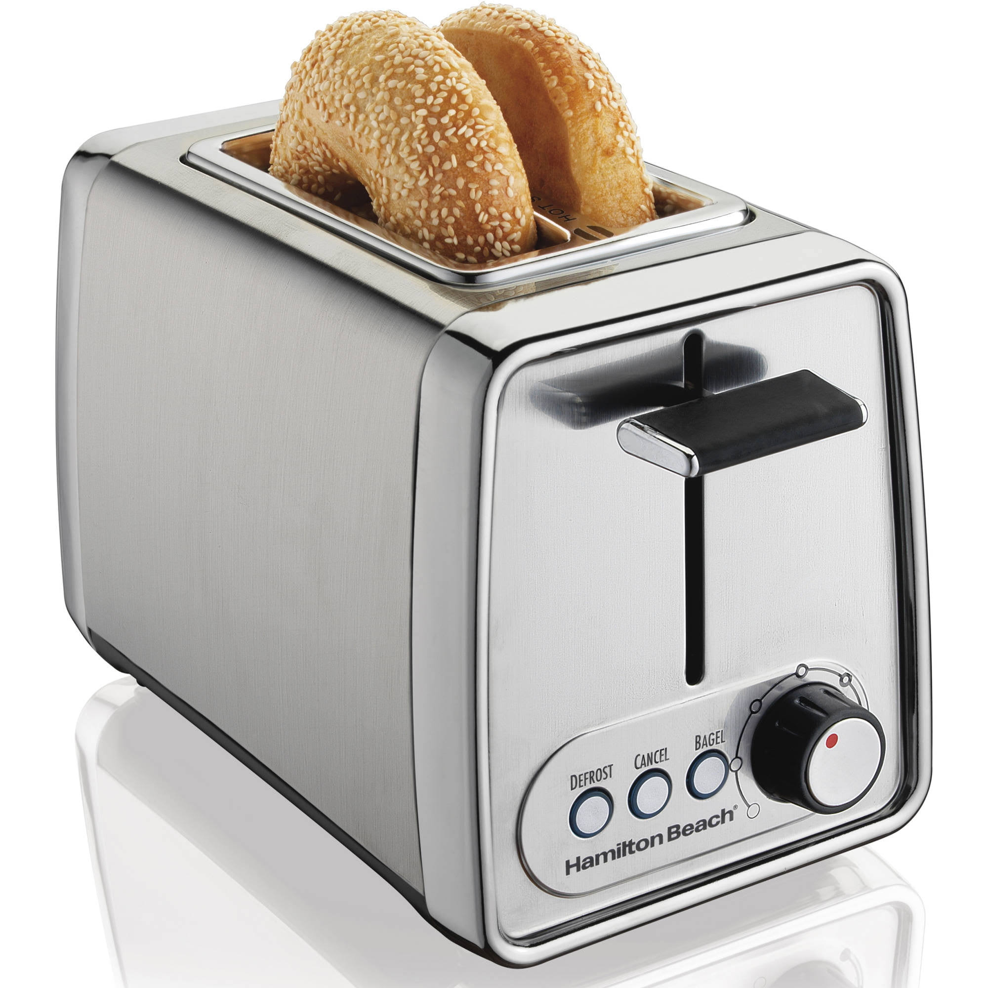 Hamilton Beach Chrome 2-Slice Toaster