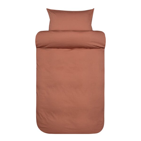 Harmoni sengetøy 140x220 cm dus terracotta