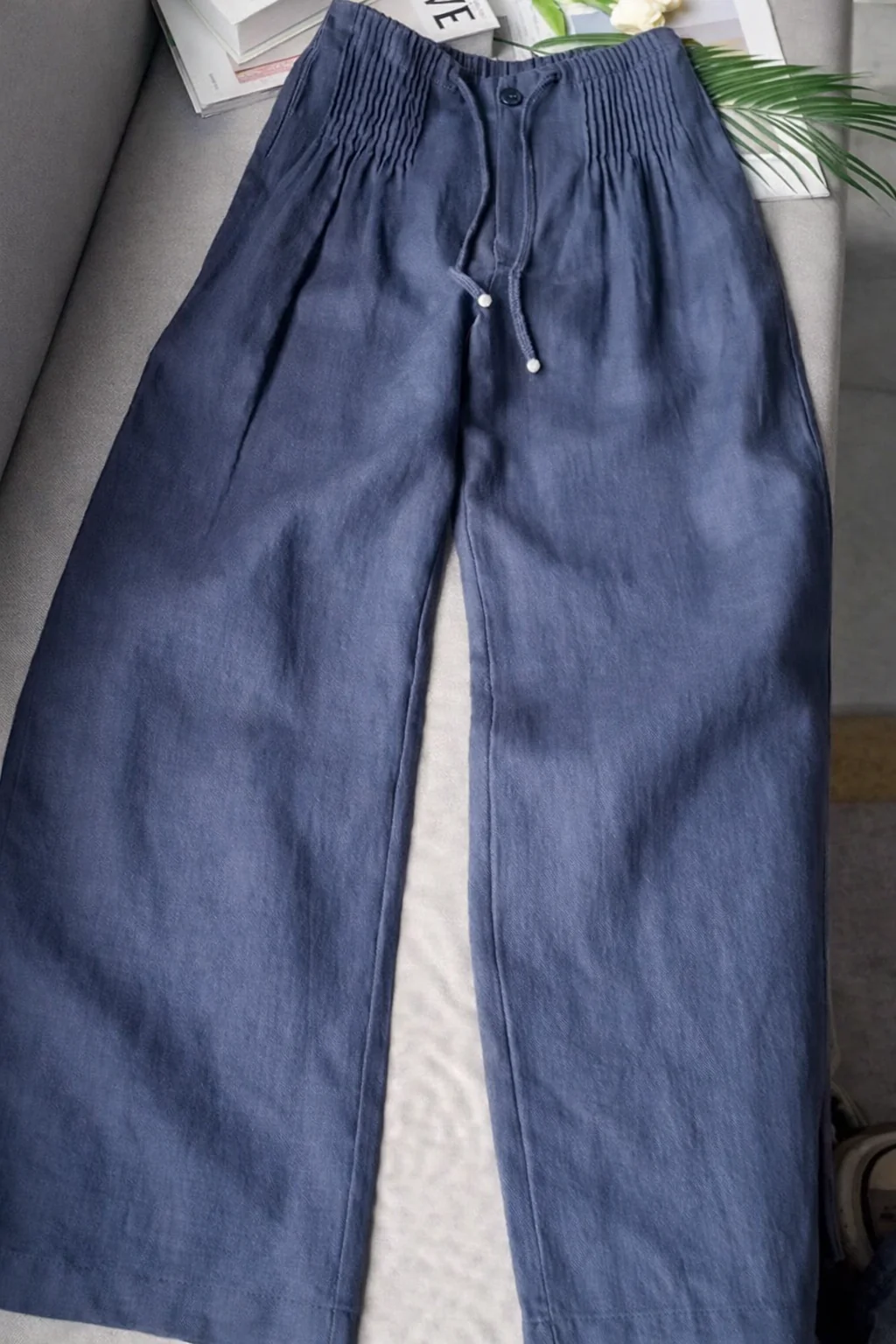 Zofia | Pantalon large en coton léger