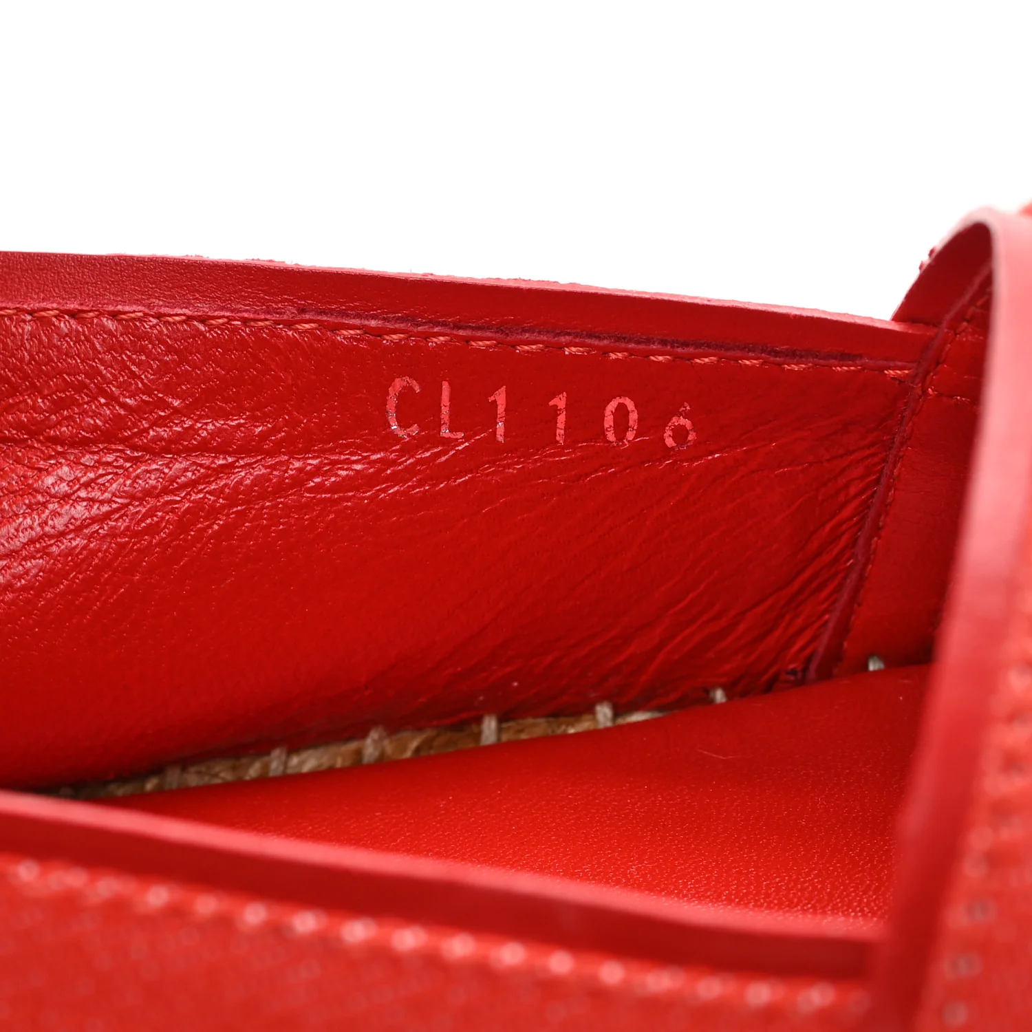 Canvas Waterfall Espadrille 36 Rouge