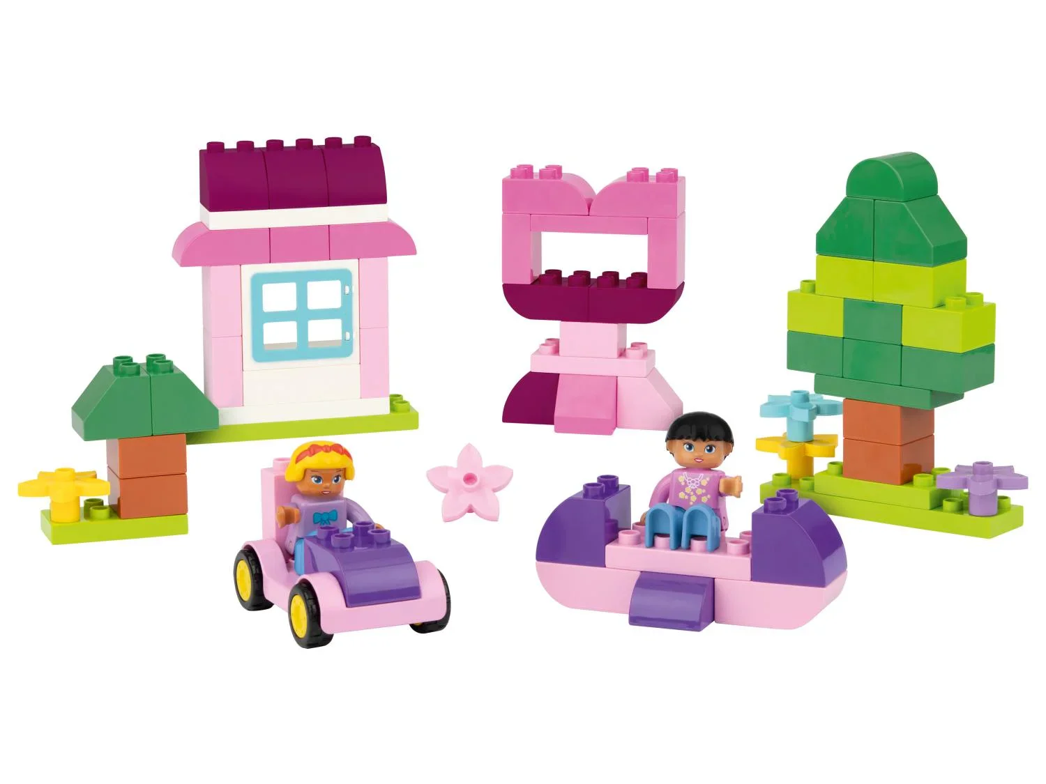 Playtive Clippys Bote de blocs de construction