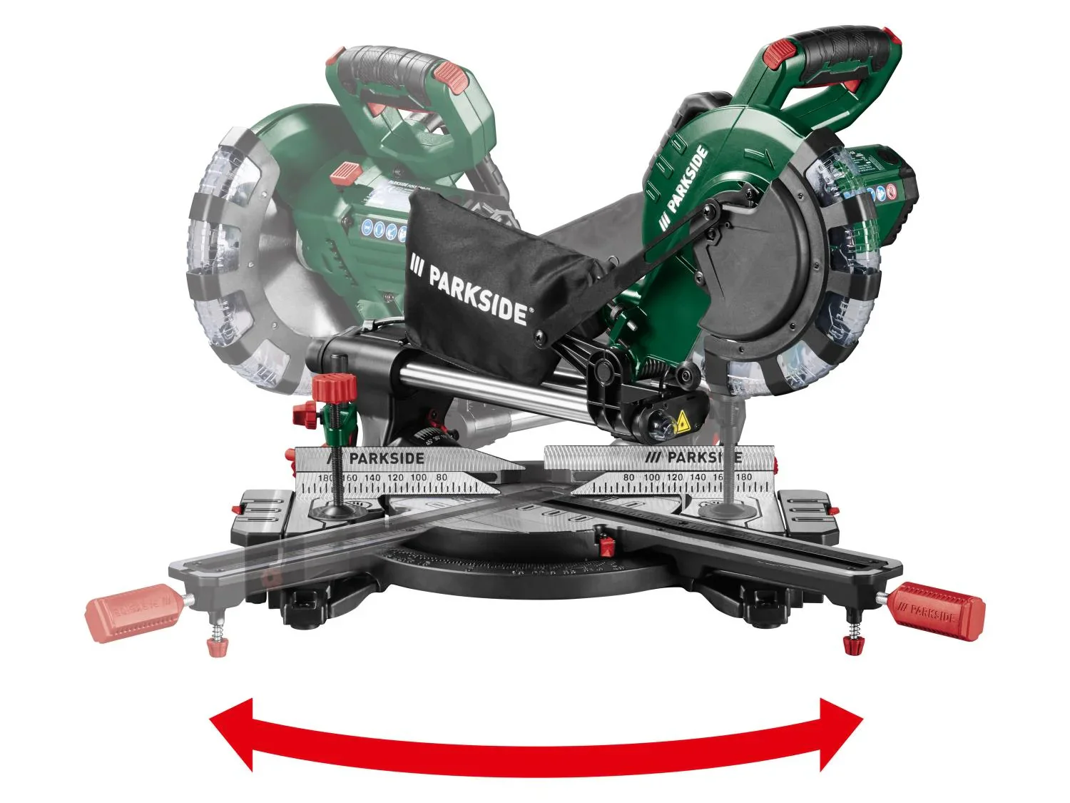 PARKSIDE Scie  onglet radiale PZKS 2000 C3, 210 mm, 2000 W