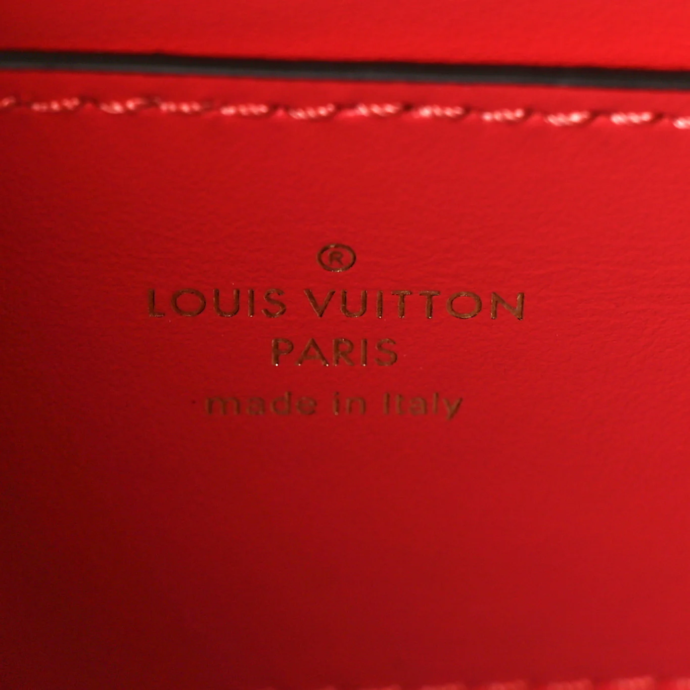 Smooth Calfskin LV Pont 9 Dahlia