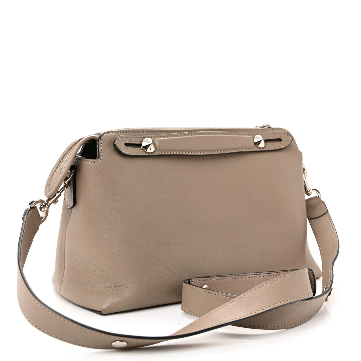Vitello Dolce Medium By The Way Boston Bag Tortora