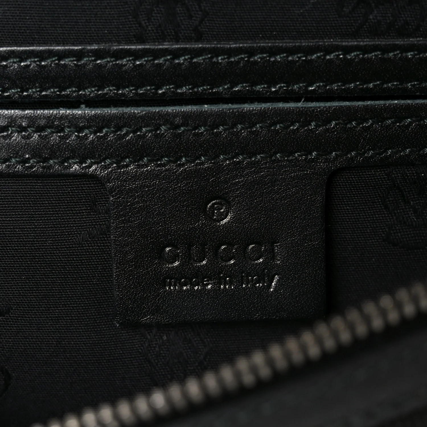 Imprime Monogram Belt Bag Black