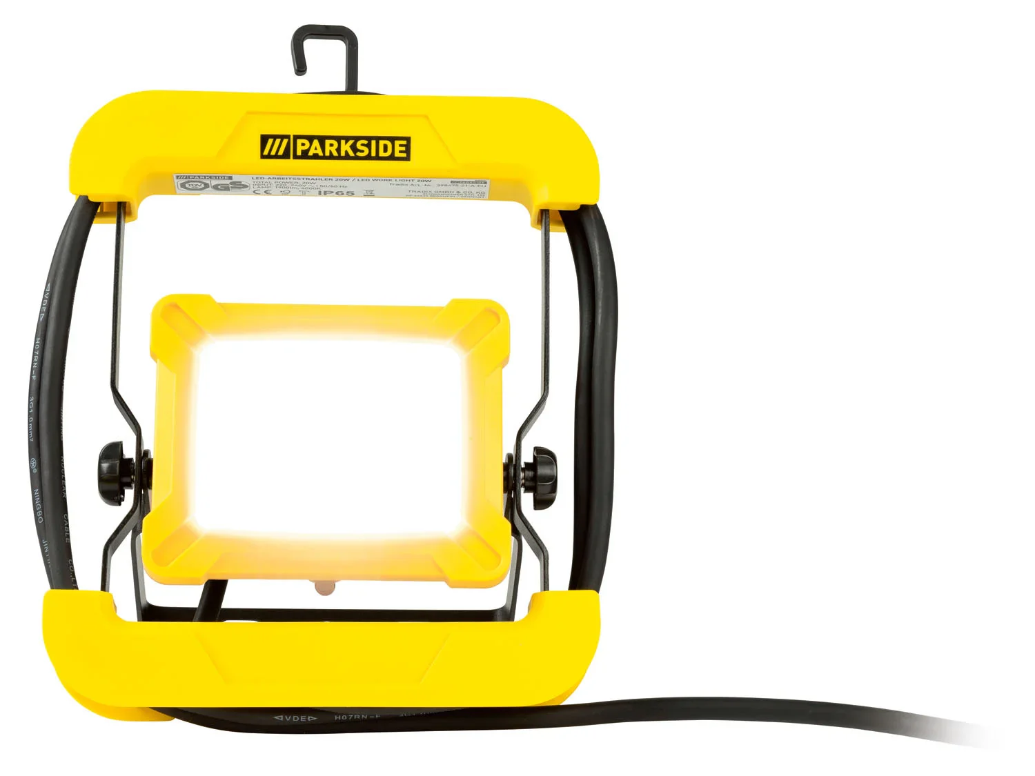 PARKSIDE Projecteur de chantier LED, 20 W