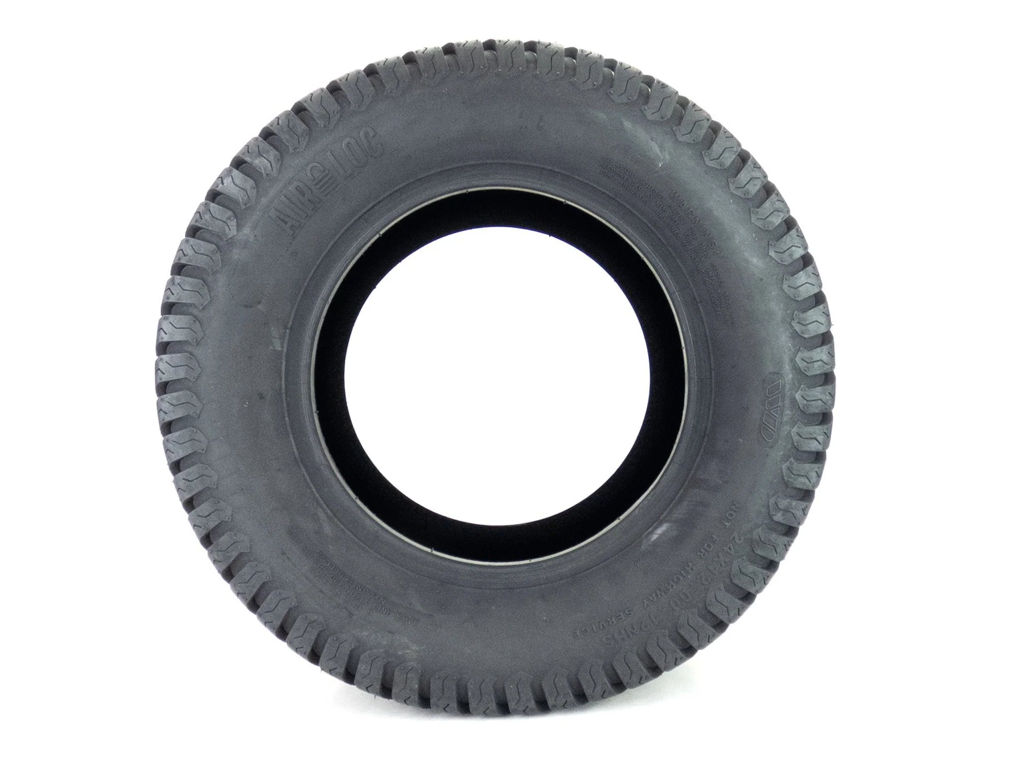 (1) 24x12.00 - 12 6 - Ply Tubeless Turf Tire
