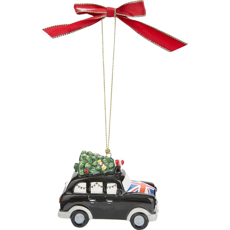 Christmas Tree juletrepynt taxi