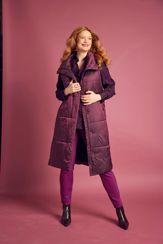 Long Quilted Vest
