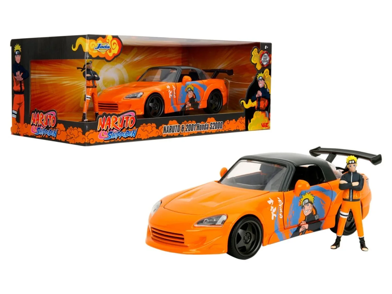 Jada Voiture et figurine Naruto
