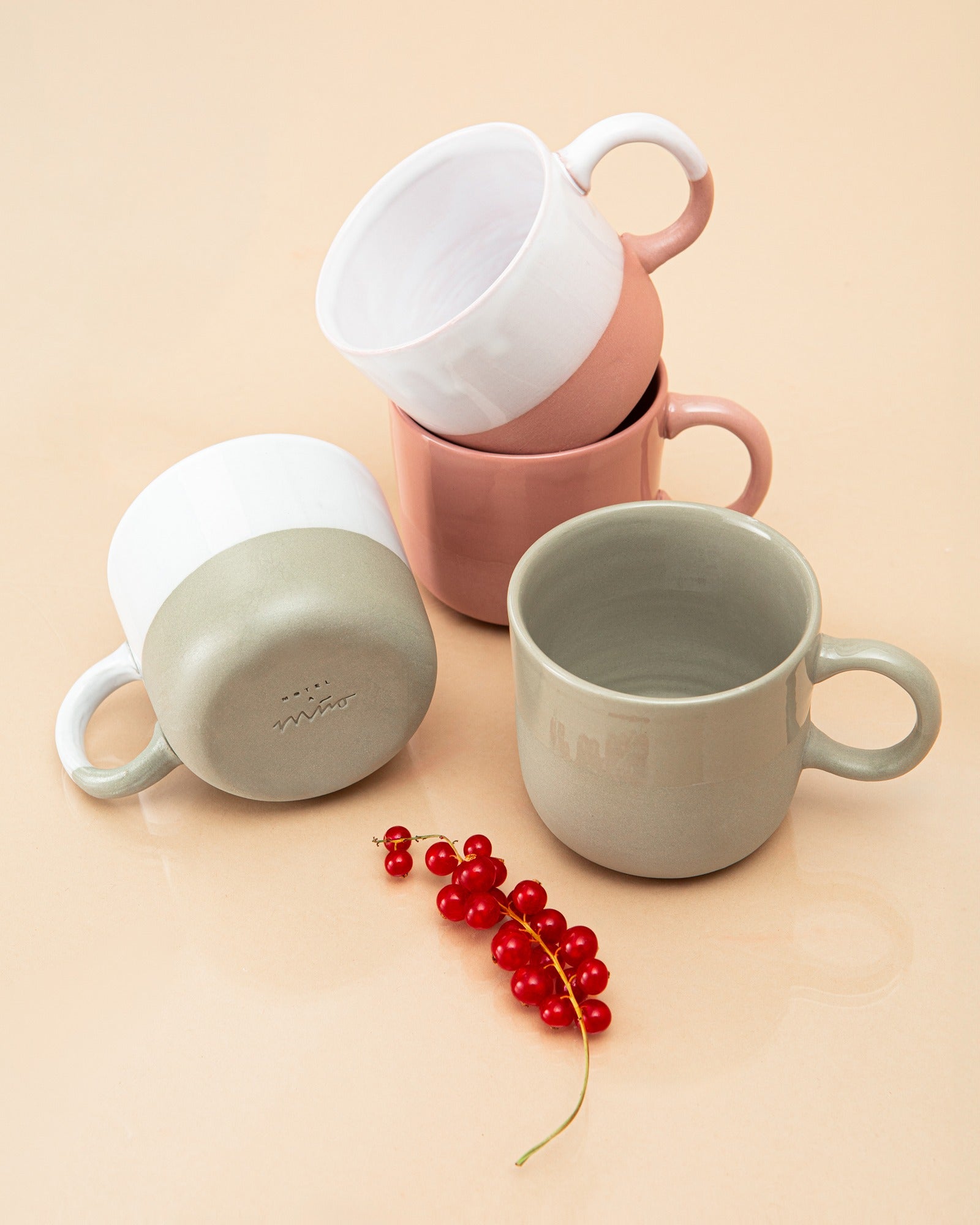 SEDA - SMALL MUG ROSÉ WHITE