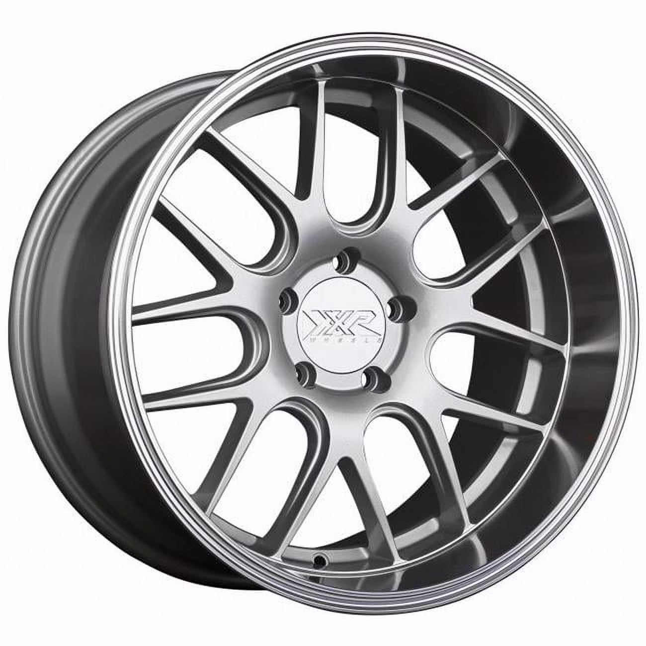 Primax 530D996531 19 in. Silver Machined 530D The Grid Series Wheel, 19 x 9 5-4.5 in. Plus 35
