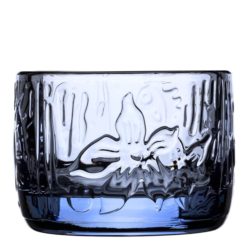Mummi lyslykt 5,8 cm aqua