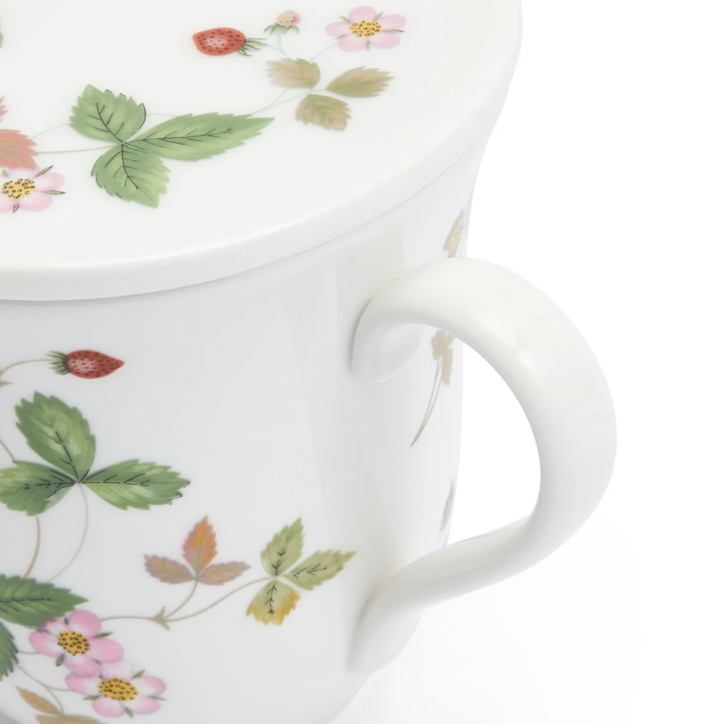 Wild Strawberry Classic Lidded Mug