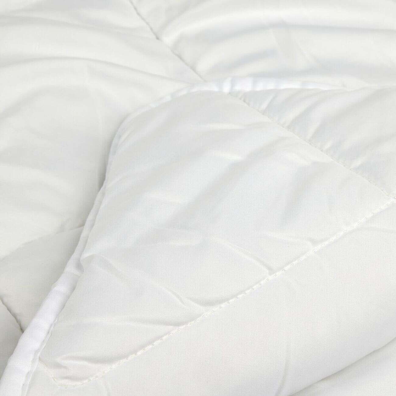 Couette 1 personne tempérée blanche 140x200cm