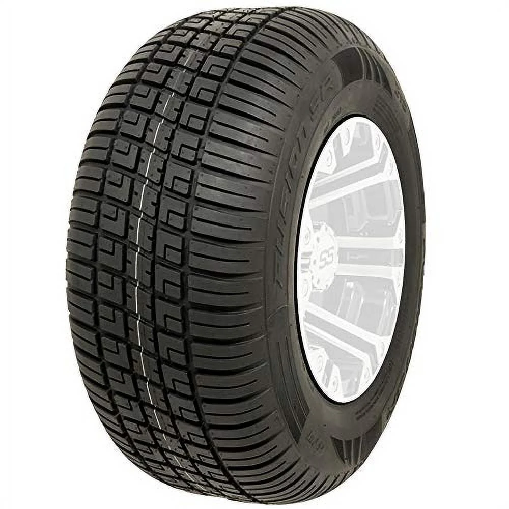 GTW Fusion S/R Steel Belted Radial DOT Golf Cart Street Tire (215/50 - R12)