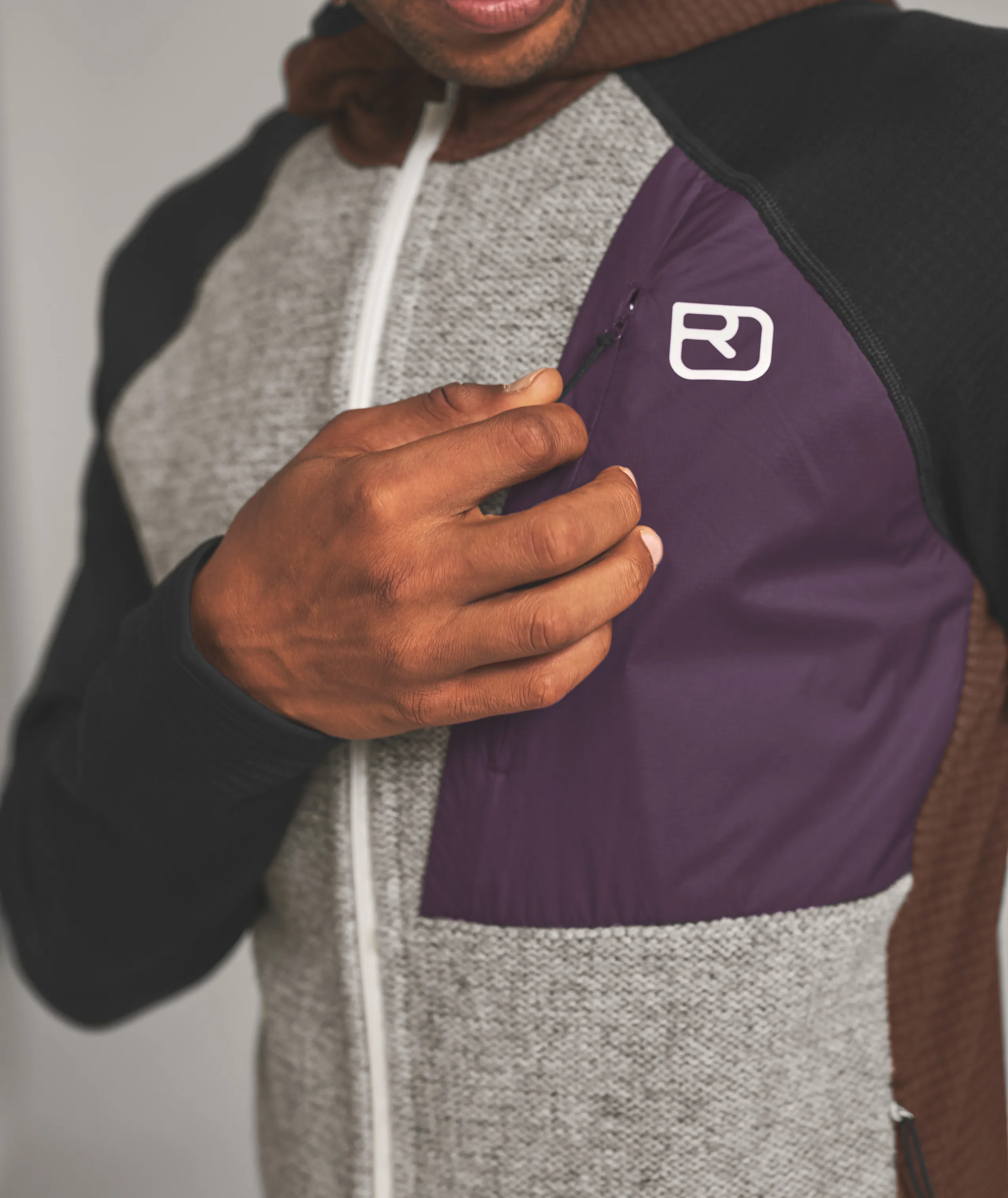 ORTOVOXR FLEECE GP CLASSIC KNIT HOODY