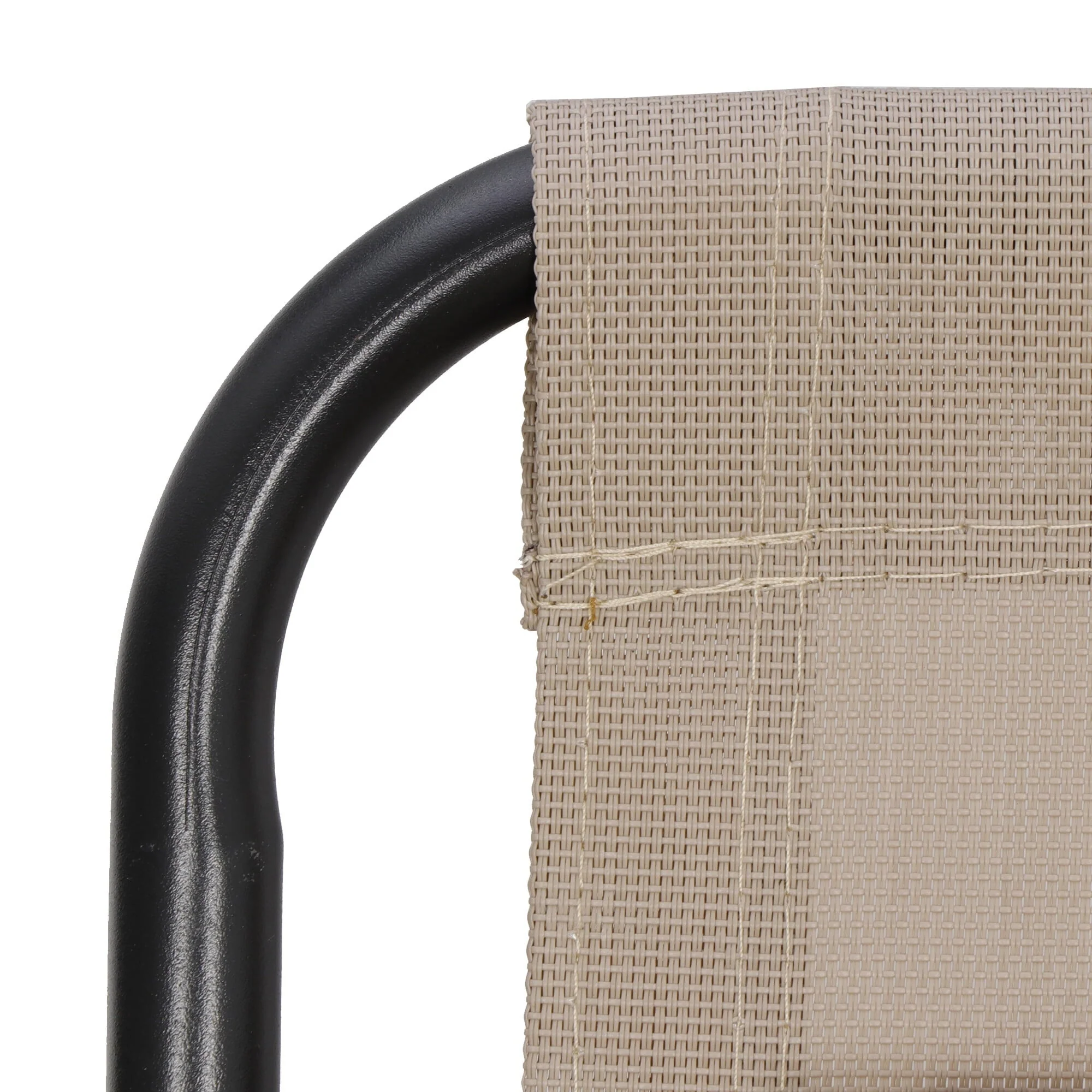 2 Pack Steel Zero-Gravity Chair Beige - Image 3