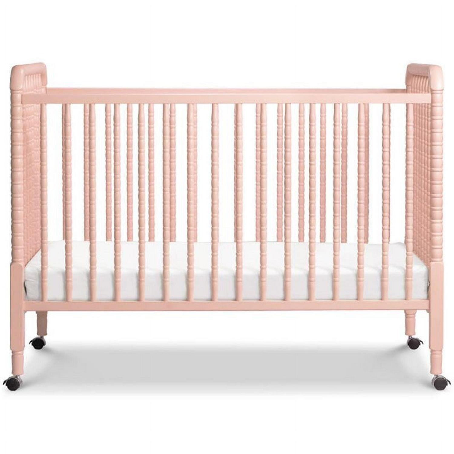 Davinci Jenny Lind 3 - in - 1 Convertible Crib in Pink Blush