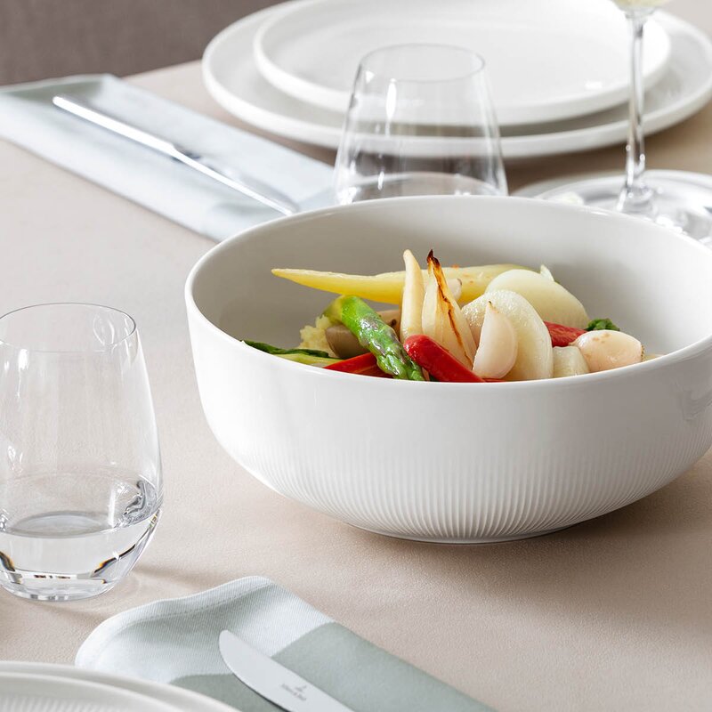 Afina salatskål 2L hvit