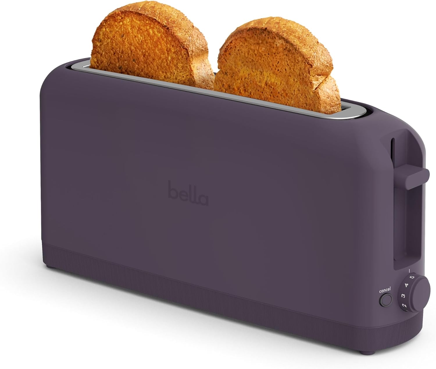 bella Fits-Anywhere ™   2-Slice Slim Toaster, Long Slot & Extra Wide, Seaglass