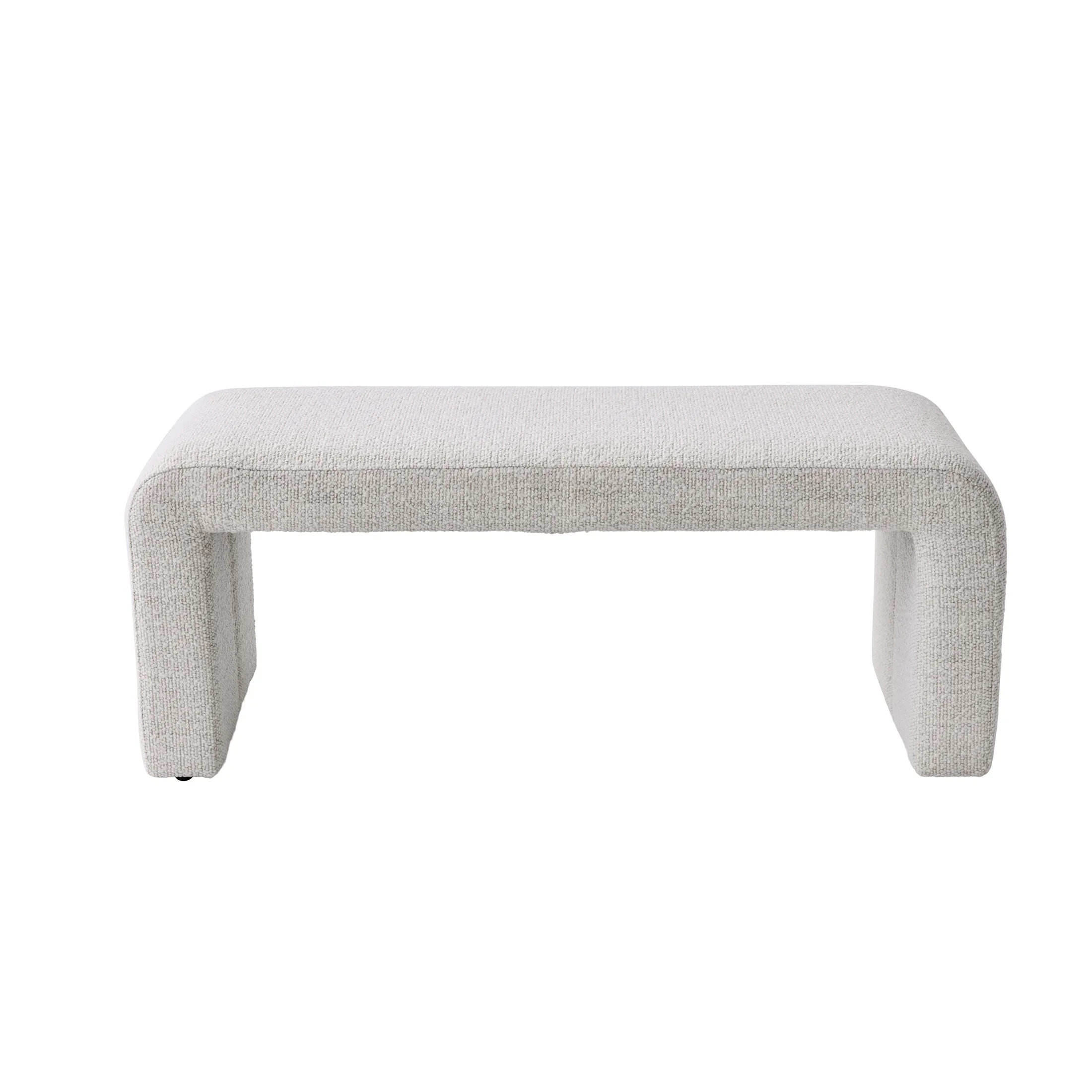 Better Homes & Gardens Juliet Velvet Waterfall Bench, Beige